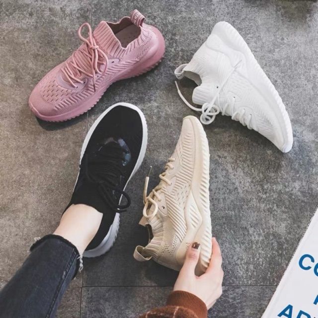 Giày nữ 👟 Freeship 👟 giày thể thao nữ cổ chun hàng chuẩn | BigBuy360 - bigbuy360.vn