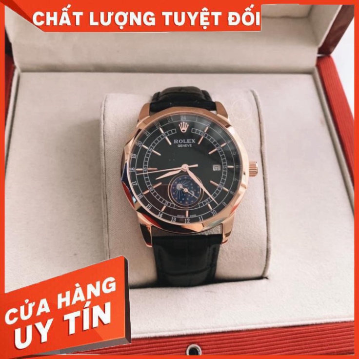 Đồng Hồ Nam RoLex Sapphire RA028 Case 42mm Cạnh Vát Máy cơ Automatic Nhật