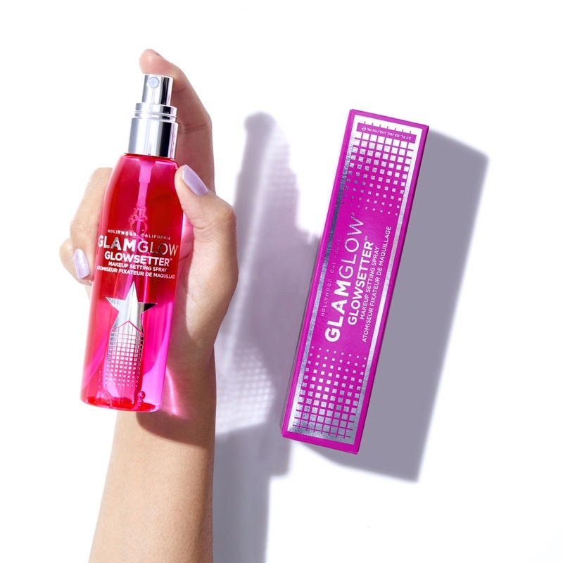 XỊT KHOÁ MAKEUP GlamGlow _ GLOWSETTER™ Setting Spray