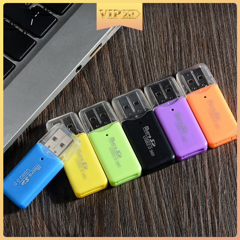 Đầu Đọc Thẻ Nhớ Micro Sd Tf Vip2U Cổng Usb 2.0 | BigBuy360 - bigbuy360.vn