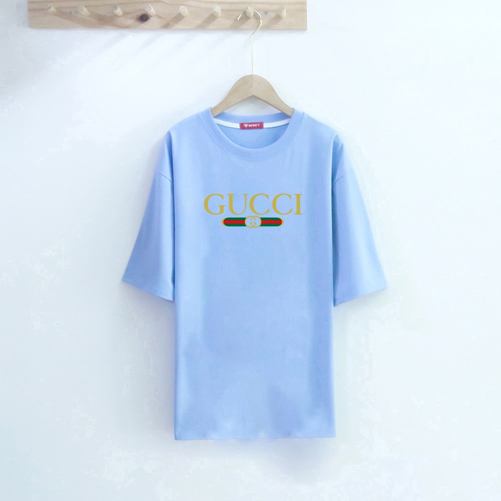 Áo Thun Vàng 100% Cotton, Áo Phông Form Rộng Unisex Cho Nam Và Nữ. .