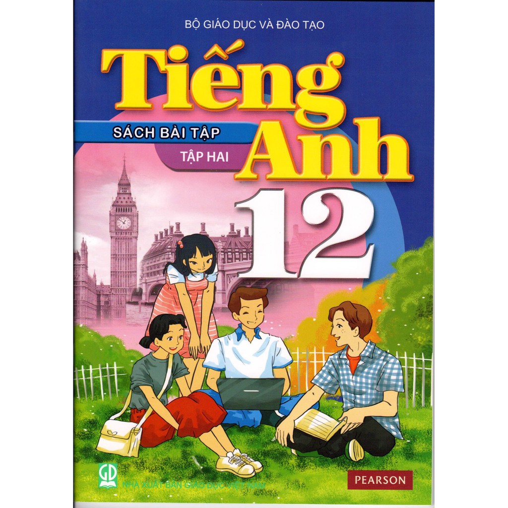 Sách - Tiếng Anh lớp 12 - trọn bộ 4 quyển (không kèm đĩa)