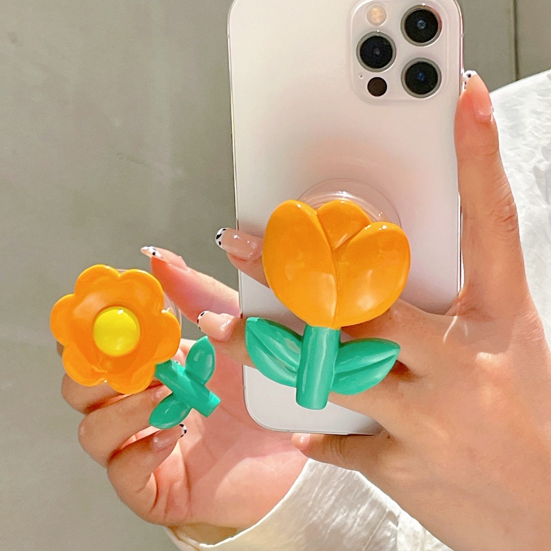 Giá Đỡ Điện Thoại Hình Hoa Tulip Độc Đáo