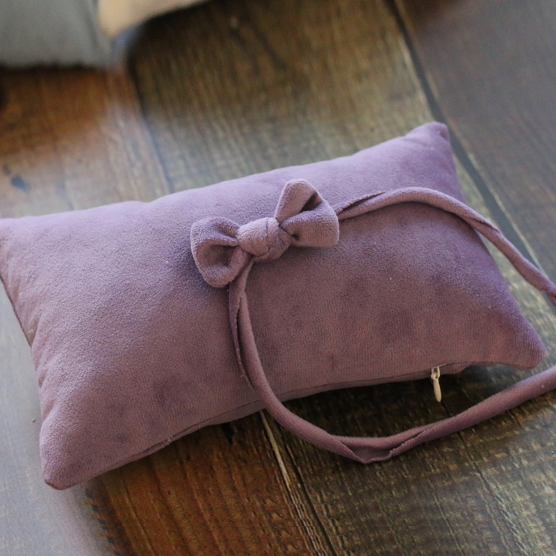 Bộ 2 Phụ Kiện Gối Và Băng Đô Mini Dùng Chụp Ảnh Cho Bé Sơ Sinh