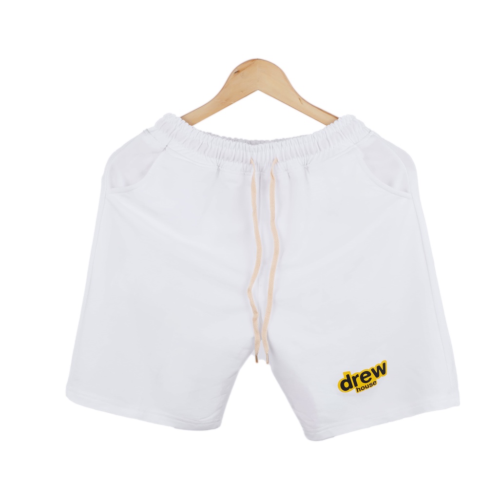 Quần Short Nỉ Nam Nữ In Chữ D.rew Chất Nỉ Cạp Chun Dây Thắt . Quần Đùi Đi Biển Đi Chơi Đi Cháy Phố M2023