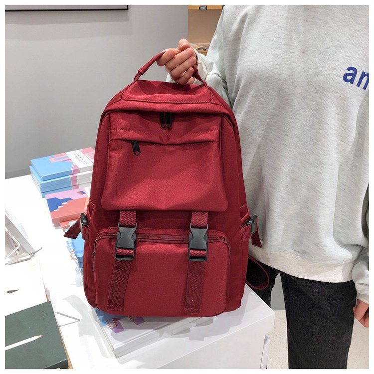Balo nam nữ Balo du lịch vải dù ulzzang đi học thời trang chống nước nhiều ngăn đựng laptop cao cấp HZM09