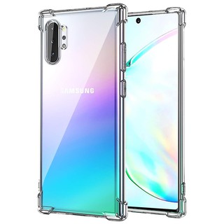 Ốp lưng Samsung Galaxy note 10/note 10 plus chống sốc trong suốt