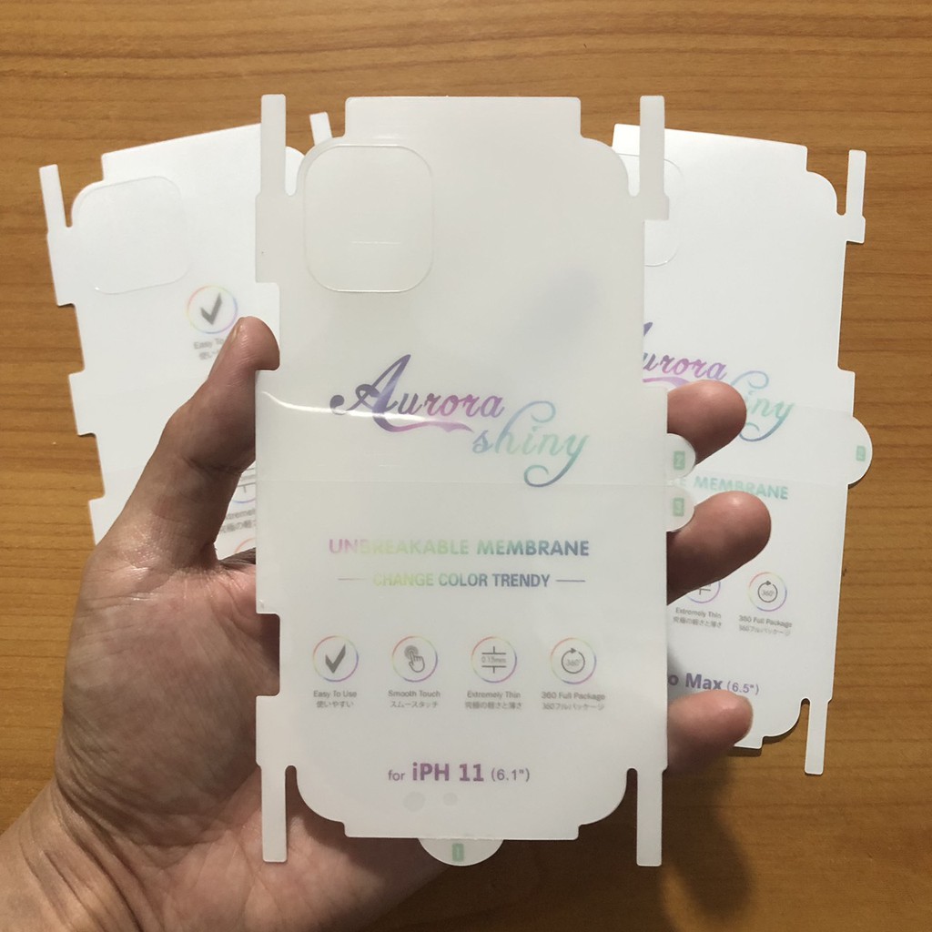 Dán Dẻo PPF Cho iP X, XS, XS Max, 11,11Pro, 11PRM,12, 12Pro, 12ProMax, 13, 13Pro-13PRM - Giảm Trầy Thân Máy Hiệu Quả