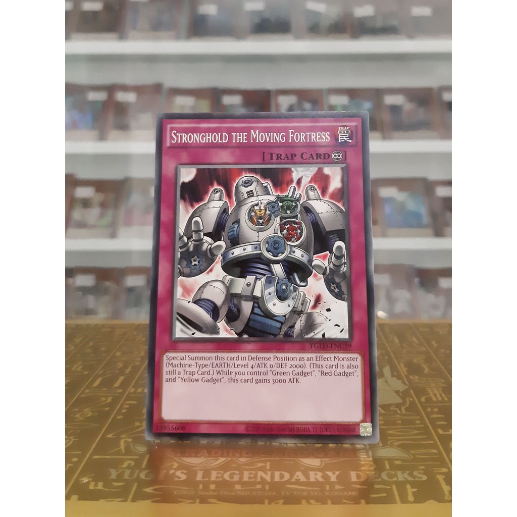 Thẻ Bài YugiOh! Mã YGLD-ENC39 - Stronghold the Moving Fortress - Common - Unlimited