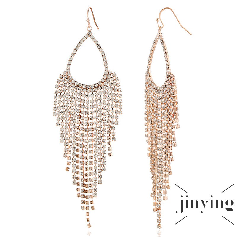 GETNOIVAS Bông tai kiểu hình học sang trọng phong cách âu mỹ cho nữ