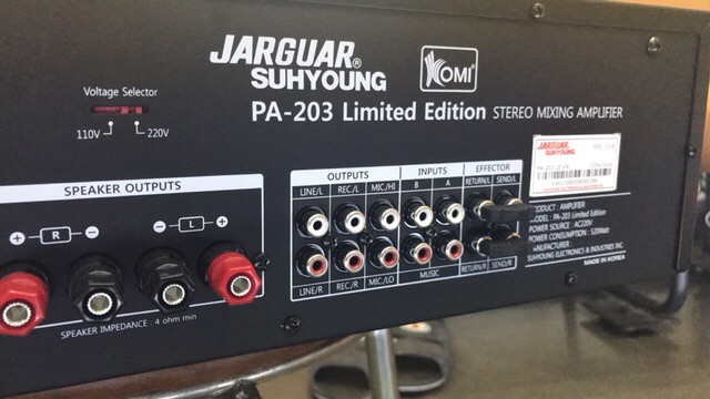 Âm Ly Jarguar PA-203 Limited Edition Chính Hãng Komi (Made in Korea)