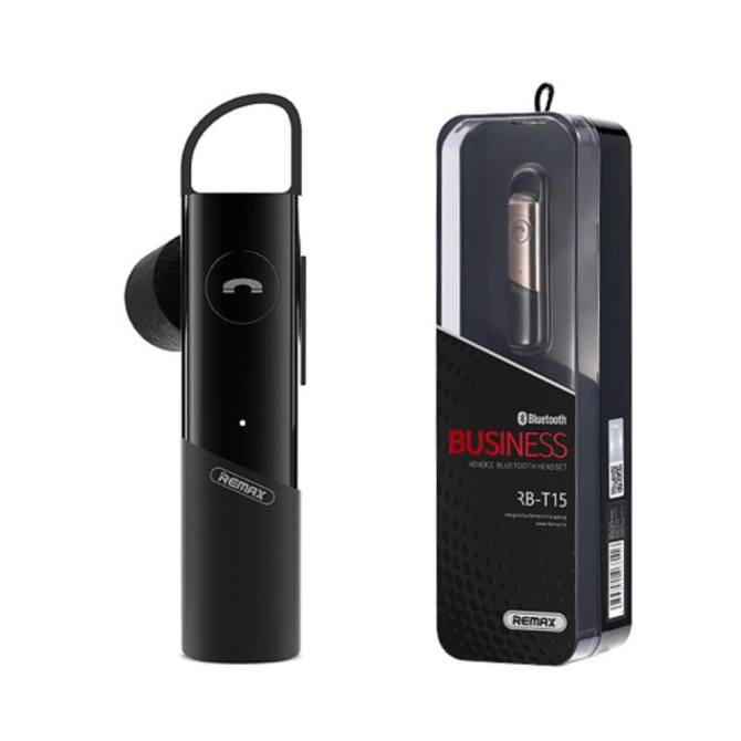 Tai nghe Bluetooth REMAX T15 Rẻ xịn siêu nhỏ chính hãng pin trâu nghe nhạc gọi điện 3.0 4.0 5.0 đàm thoại đẹp sang trọng