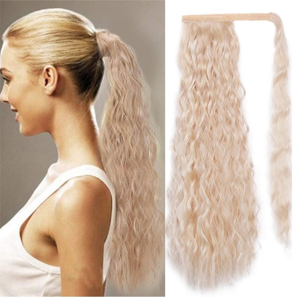 ANEMONE Búi Tóc Giả Dài 60cm Xoăn Tự Nhiên Thời Trang