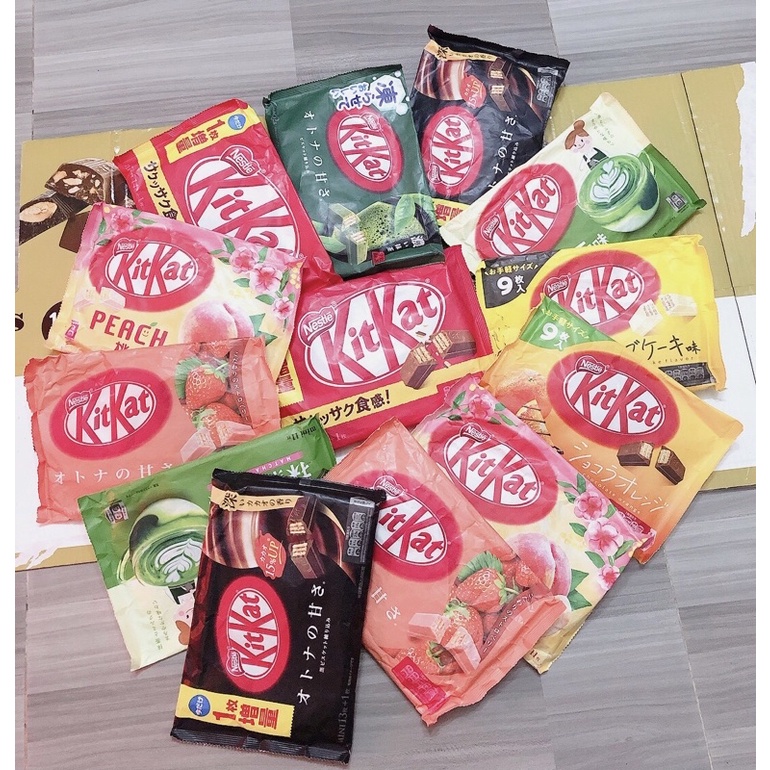 Socola Kitkat Nhật Bản Nhiều Vị