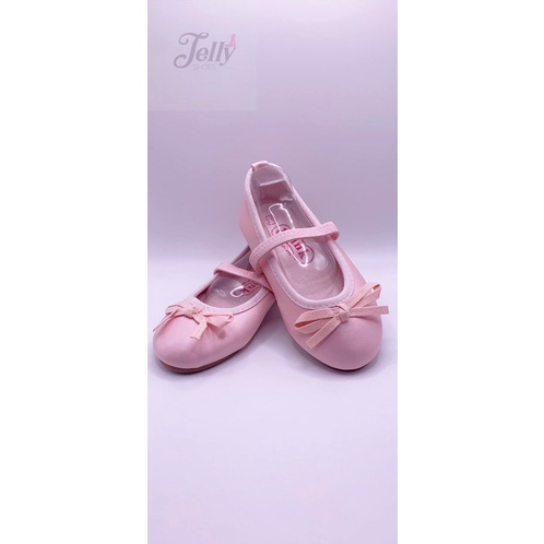 Giày búp bê Doink dư xịn màu hồng nơ bé gái Size 24-31