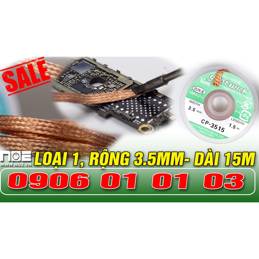 Dây hút thiếc: CP-3515, Dùng cho thợ điện tử