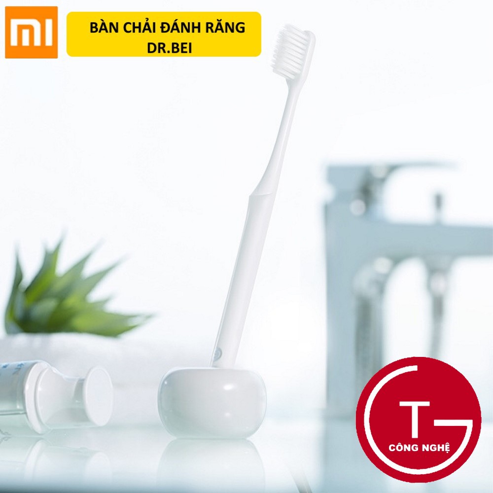 Bàn chải đánh răng XIaomi DR-BEI đầu nhỏ lông mềm bảo vệ răng lợi- Hàng Xiaomi Phân phối