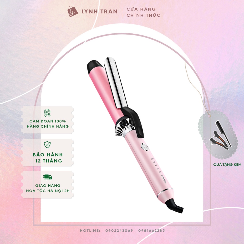 Máy uốn xoăn sóng nước 38mm Riwa®