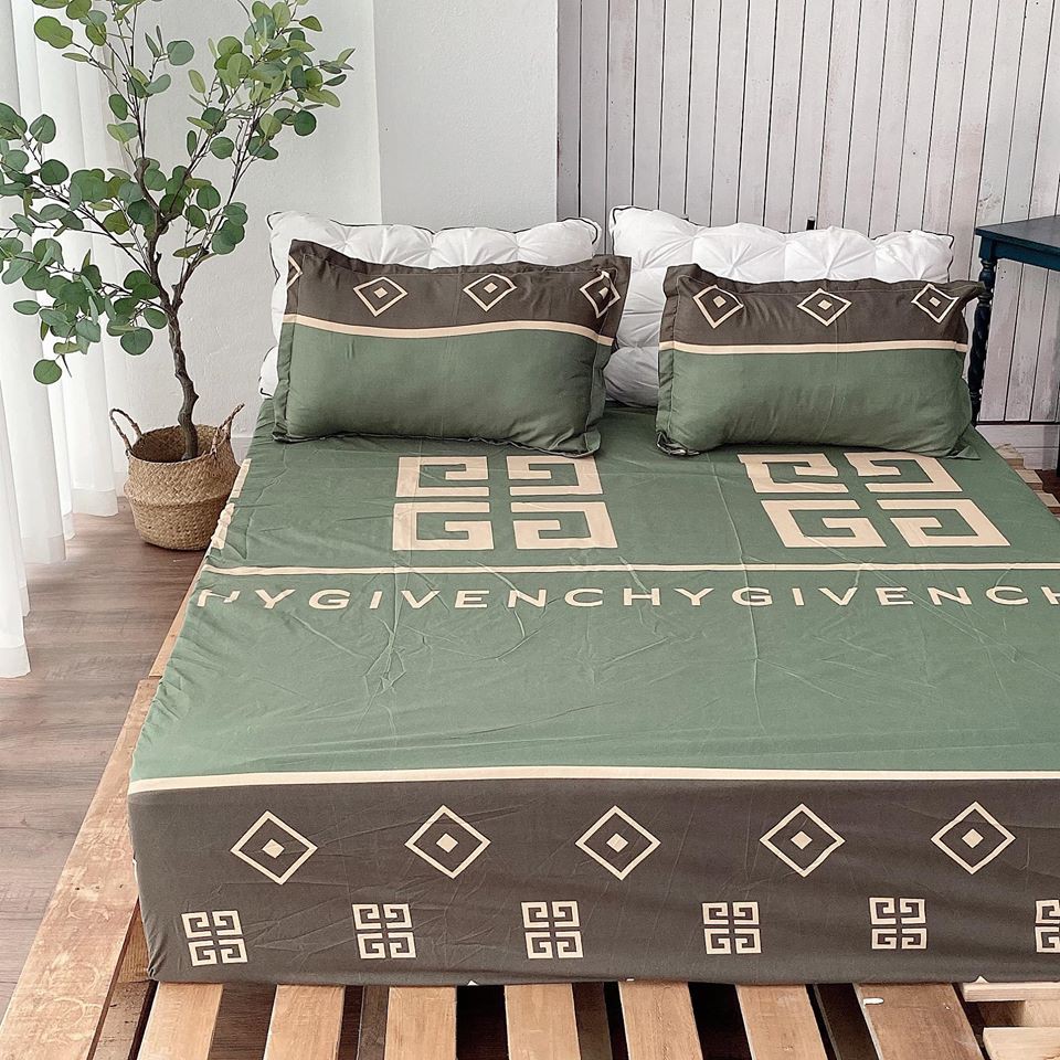 Chăn Hè Thu Trần Bông 3 Lớp,Được chọn mẫu,hàng việt nam-Givenchy xanh ngọc