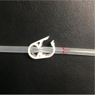 Khóa kẹp chỉnh lưu ống nhựa mềm 3-6mm (bộ 10 cái)