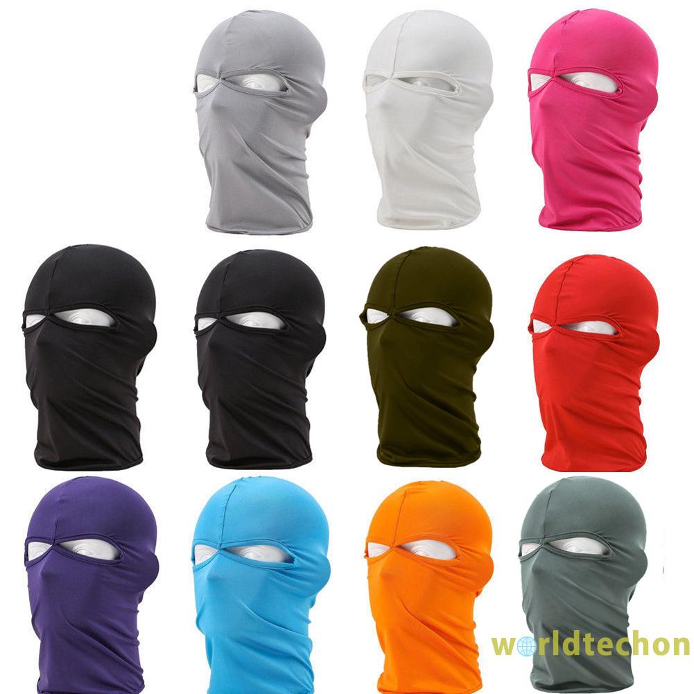 Khẩu Trang Trùm Mặt Và Cổ Lycra Balaclava