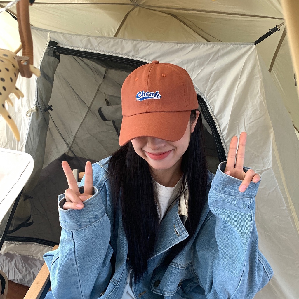 Mũ lưỡi trai nam nữ, nón kết lưỡi trai thêu chữ Chcuh form unisex phong cách Ulzzang Hàn Quốc cá tính năng động NCHCUH