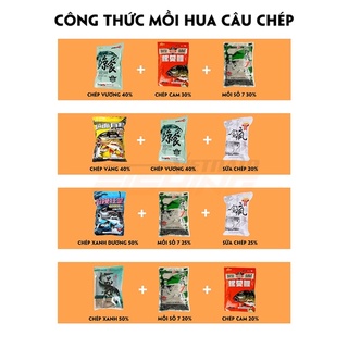 [Mua 1 Tặng 1] Mồi Chép Xanh HUA(300g)