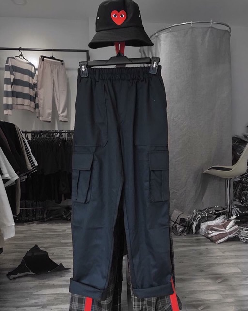 [CÓ SẴN-ẢNH THẬT TOÀN BỘ] - QUẦN TÚI HỘP - BOX PANTS