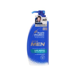 Dầu gội sạch gàu Head & Shoulders men bạc hà mát lạnh 650ml