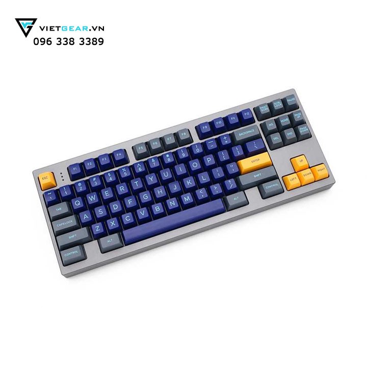 Bộ nút bàn phím keycap SA Domikey Blue Gray 159 nút