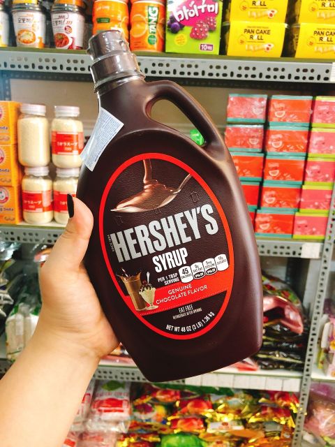 Sirô Sôcôla hiệu Hershey’s – chai 1,36gam -date mới