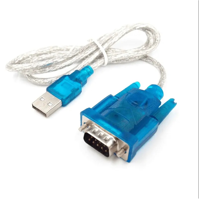 Dây chuyển đổi USB to COM RS232 HL-340 dùng chip CH340 tiện dụng cho máy tính PC VNET