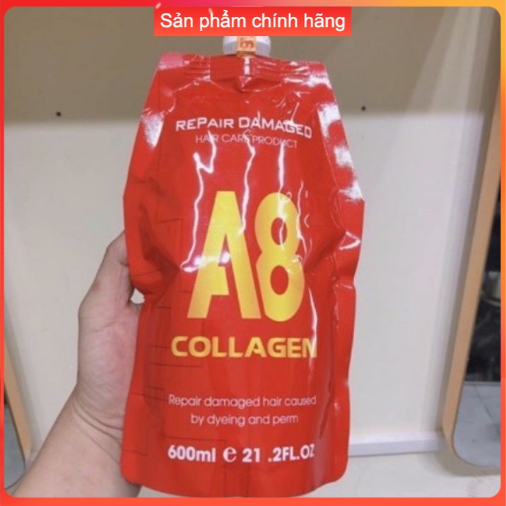 HẤP TÓC A8 collagen DÀNH CHO TÓC HƯ TỔN