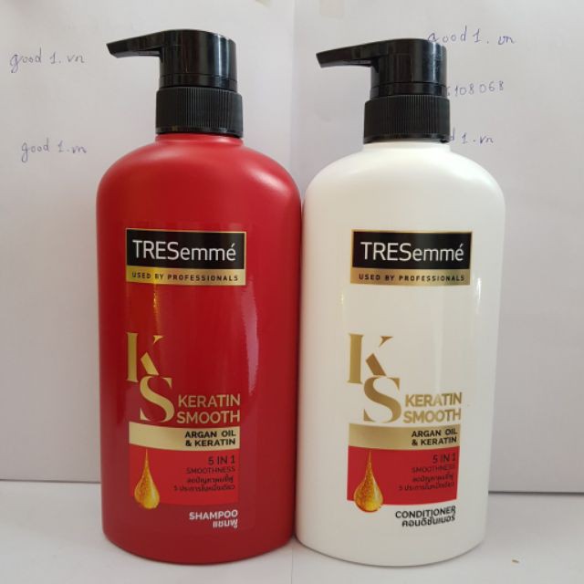 CẶP GỘI VÀ XẢ Tresemme Thái Lan 450ML