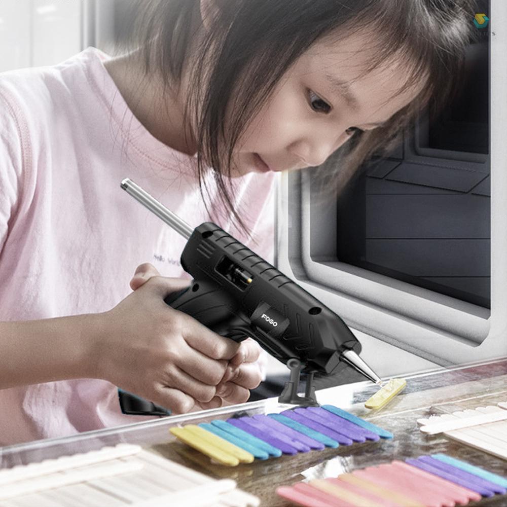 Máy Bắn Keo Nóng Chảy Không Dây Sạc USB DIY Kèm Keo Dán