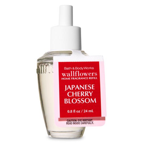 {Bill Mỹ} {1 Chai} Japanese Cherry Blossom Tinh dầu Bath &amp; Body Works Wallflower Fragrance Refills 24ml nhiều mùi khác