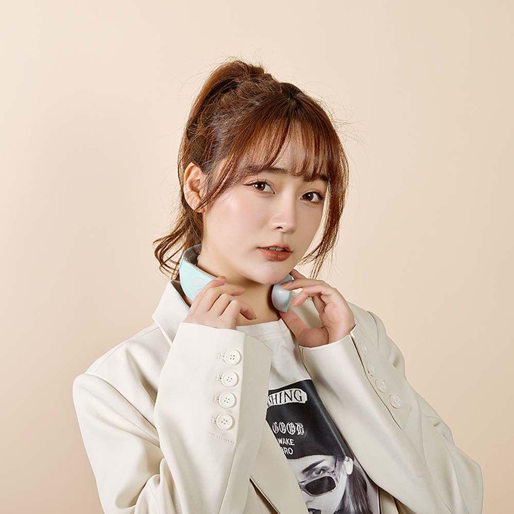 Máy Mát Xa Cổ Thông Minh Hình Chữ U Tần Số Thấp Giúp Thư Giãn Giảm Đau