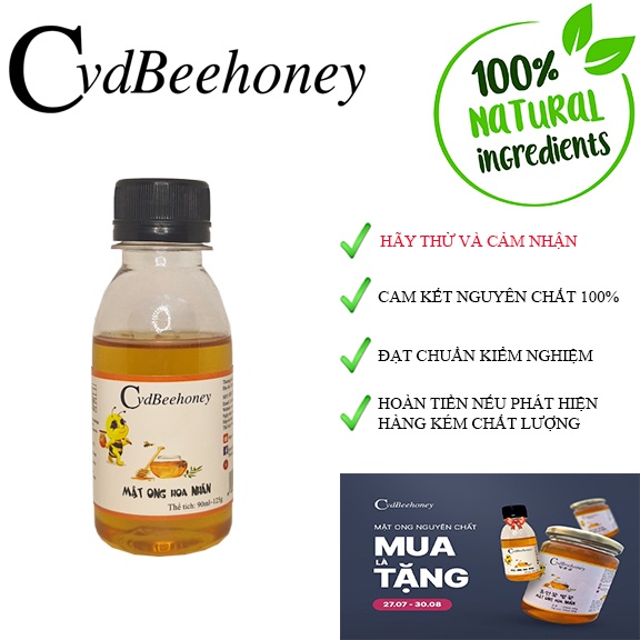 Combo Siêu Tiết Kiệm Mật Ong Nguyên Chất Hoa Bạc Hà, Nhãn, Rừng Cvdbeehoney