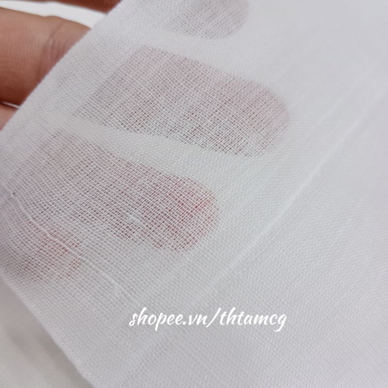 Vải May Đồ Tang Lễ | Vải Gạc Dày Có Keo Sẵn | Loại Đẹp