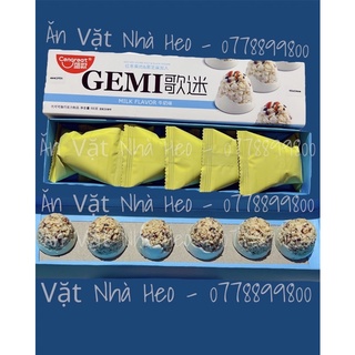 Bánh Ngũ Cốc Phủ Kem Gemi Vị Sữa( 1 hộp )