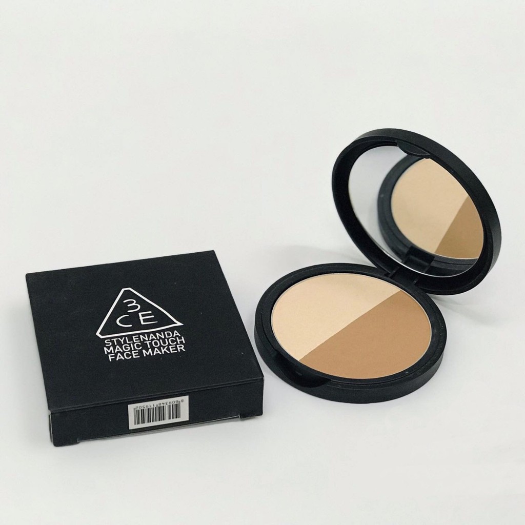 Phấn Tạo Khối 3CE Stylenanda Magic Touch Face Maker Tone Beige