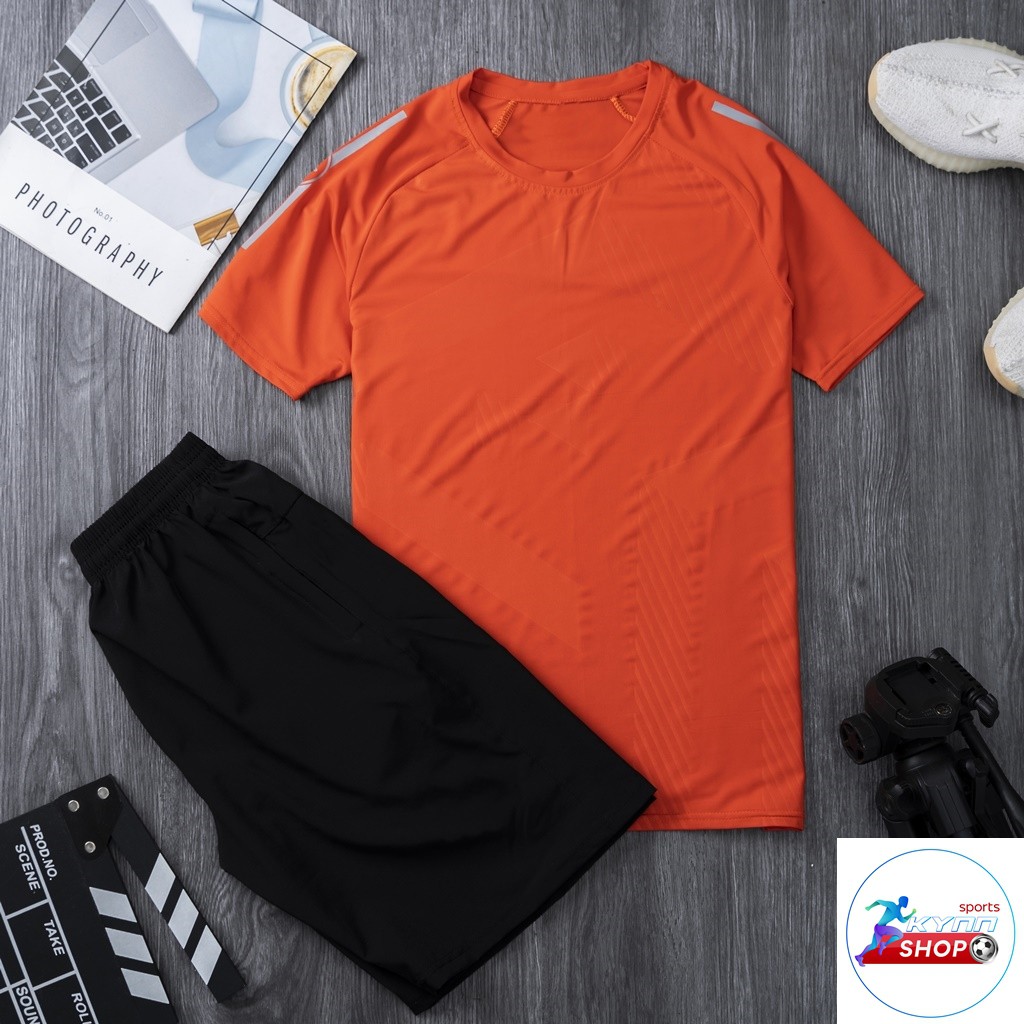 Sét đồ thời trang thể thao nam ép vân KB21, phom 40-80kg | BigBuy360 - bigbuy360.vn