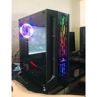 Vỏ case máy tính gaming Viettech X21 Strix lắp Main E-ATX 2 CPU
