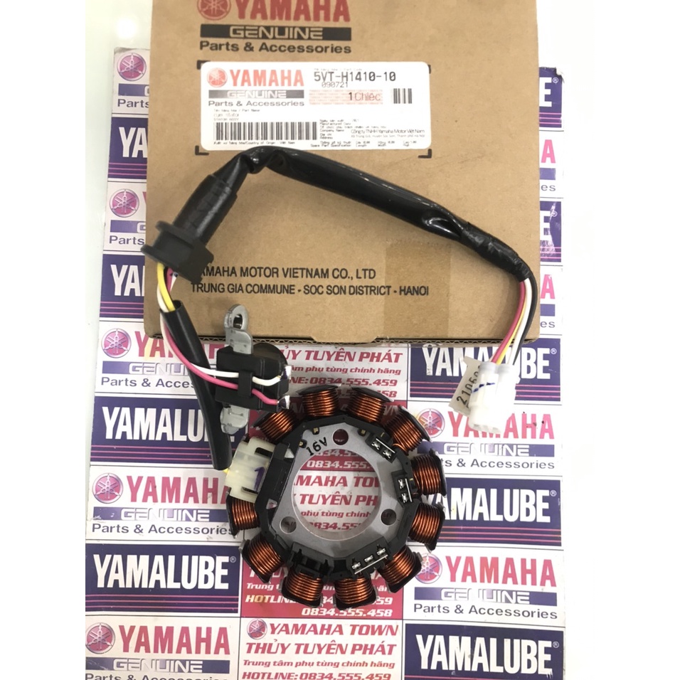 CUỘN LỬA - CỤM STATOR JUPITER V VÀ SIRUS THƯỜNG CHÍNH HÃNG YAMAHA
