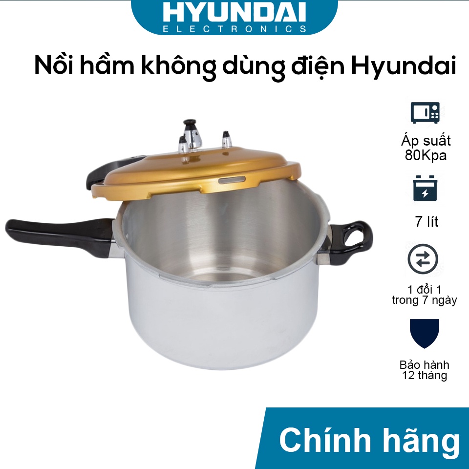 Nồi áp suất bếp Gas và bếp Từ, Nồi hầm không dùng điện 3 Dung Tích, Giữ Nhiệt Đến 9h, Tiết Kiệm Năng Lượng