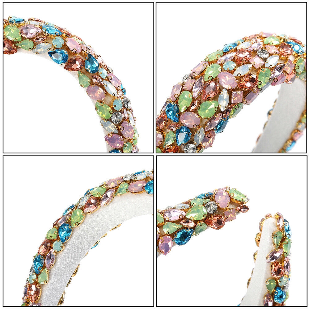 Băng Đô Cài Tóc Đính Đá Lấp Lánh Cho Nữ