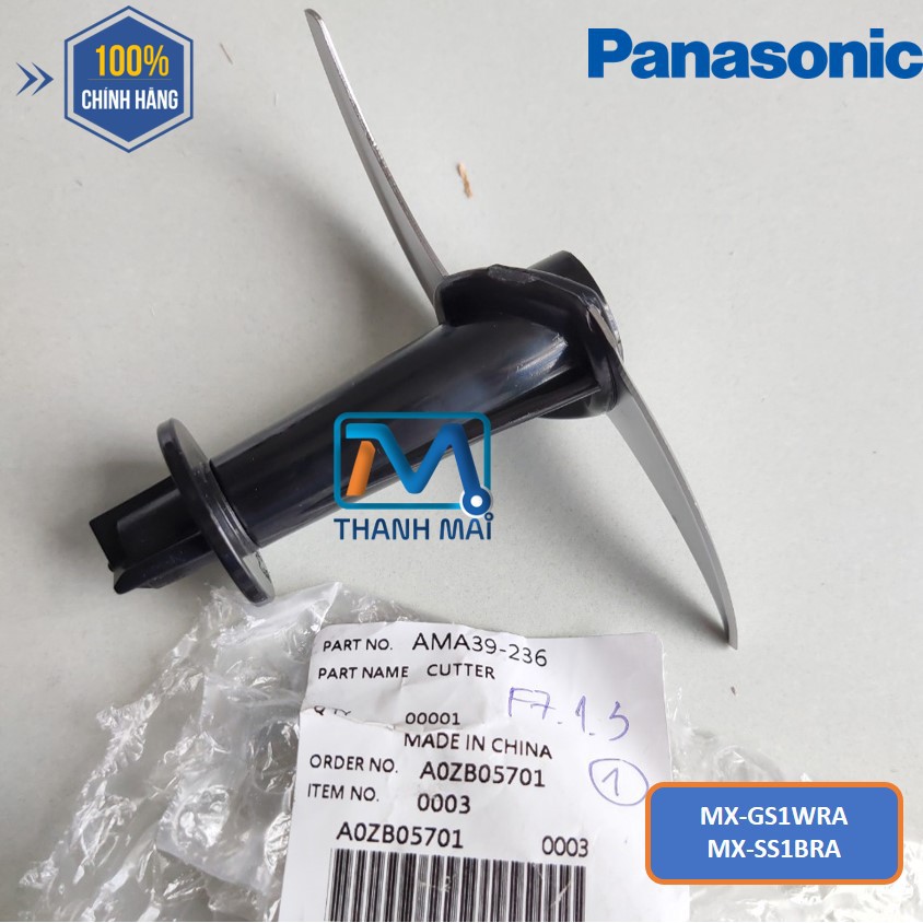 Lưỡi dao xay thực phẩm Máy xay Panasonic MX-GS1WRA // MX-SS1BRA