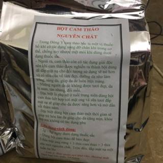 Bột cam thảo 0.5kg
