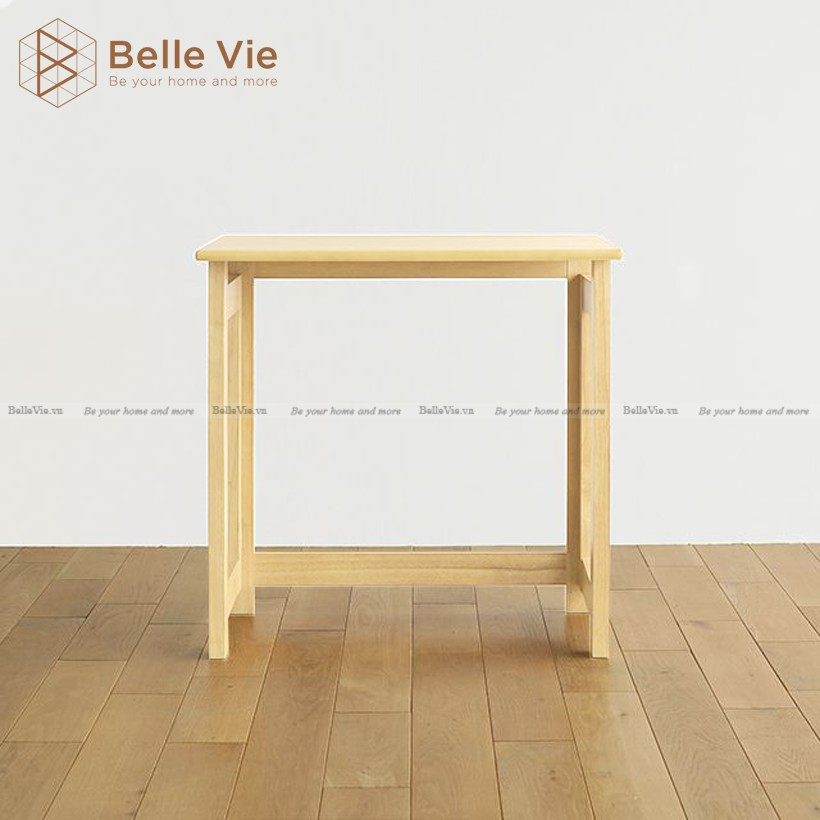 Bàn Làm Việc Gỗ Gấp Gọn BELLEVIE  Bàn Gấp Học Sinh Thông Minh Phong Cách Hiện Đại Gọn Gàng