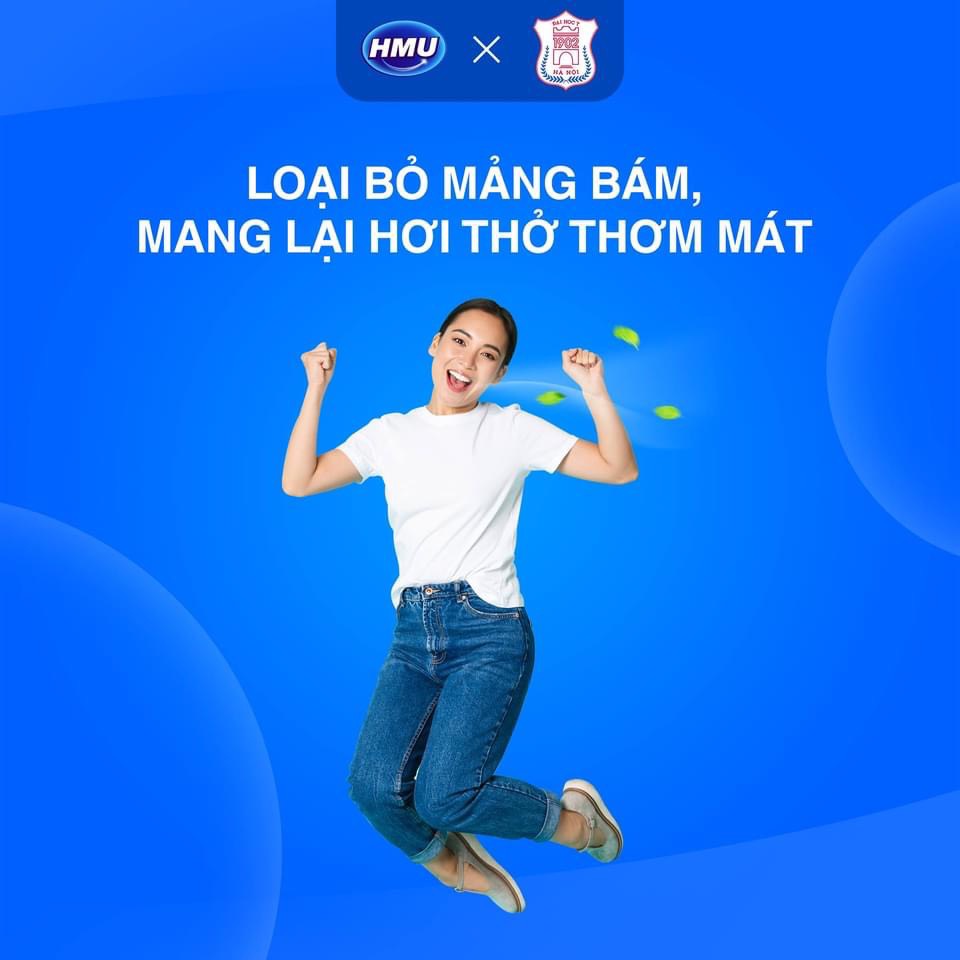 Nước súc miệng HMU Chlorhexidine của Đại Học Y Hà Nội